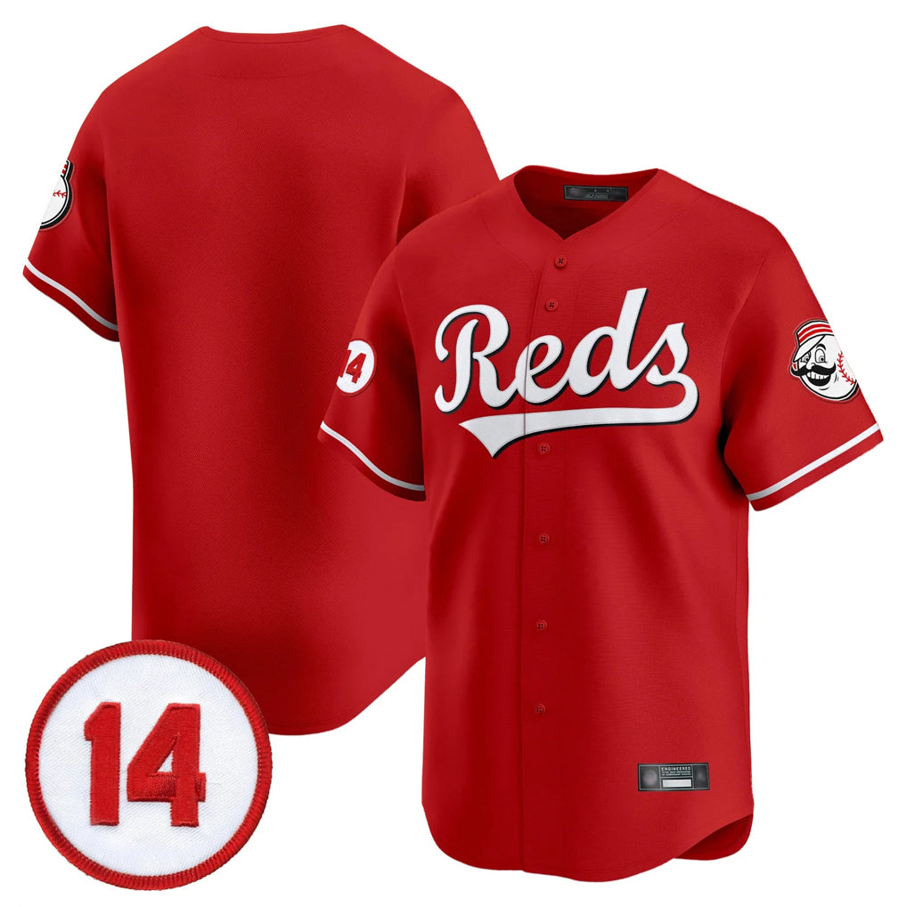 Johmsee C.Reds Red Vapor Premier Limited Home Blank Player Stitched Jerseys