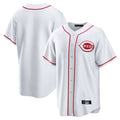 Johmsee C.Reds White Game Home Blank Player Stitched Jerseys