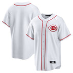 Johmsee C.Reds White Game Home Blank Player Stitched Jerseys