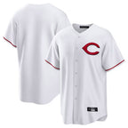 Johmsee C.Reds White Home Game Blank Player Stitched Jerseys
