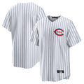 Johmsee C.Reds White Stripe Field of Dreams Game Home Blank Player Stitched Jerseys