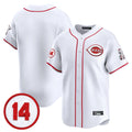 Johmsee C.Reds White Vapor Premier Limited Home Blank Player Stitched Jerseys