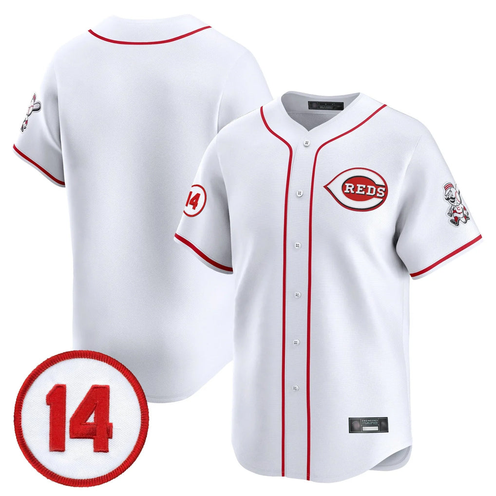 Johmsee C.Reds White Vapor Premier Limited Home Blank Player Stitched Jerseys