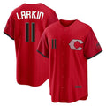 Johmsee C.Reds #11 Barry Larkin Player Red 2026 City Connect Home Game Stitched Jerseys