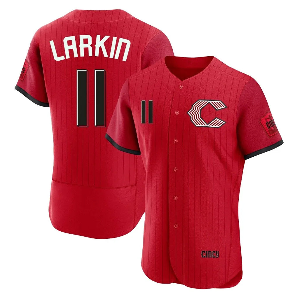Johmsee C.Reds #11 Barry Larkin Player Red 2026 City Connect Limited Elite Home Stitched Jerseys