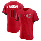 Johmsee C.Reds #11 Barry Larkin Player Red 2026 City Connect Limited Elite Home Stitched Jerseys