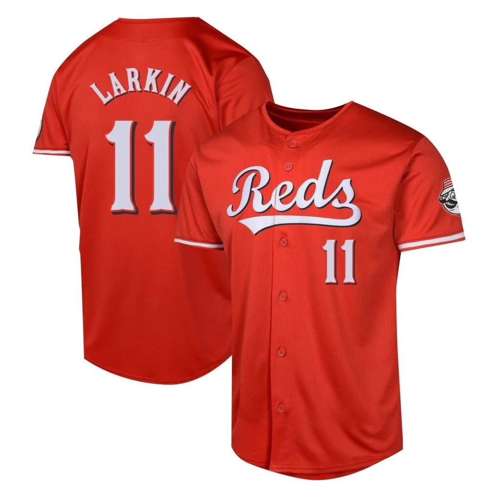 Johmsee C.Reds #11 Barry Larkin Player Red 2026 City Connect Limited Home Stitched Jerseys
