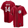 Johmsee C.Reds #14 Pete Rose Player Red Home Game Stitched Jerseys