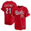 Johmsee C.Reds #21 Hunter Greene Player Red Home Limited Stitched Jerseys
