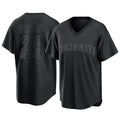 Johmsee C.Reds #29 TJ Friedl Player Black T-shirt Game Home Stitched Jerseys