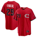 Johmsee C.Reds #29 TJ Friedl Player Red 2026 City Connect Home Game Stitched Jerseys