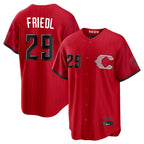 Johmsee C.Reds #29 TJ Friedl Player Red 2026 City Connect Home Game Stitched Jerseys