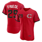 Johmsee C.Reds #29 TJ Friedl Player Red 2026 City Connect Limited Elite Home Stitched Jerseys