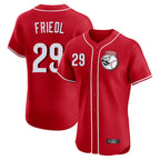 Johmsee C.Reds #29 TJ Friedl Player Red Limited Elite Home Game Stitched Jerseys