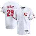 Johmsee C.Reds #29 TJ Friedl Player White Limited Home Stitched Jerseys