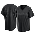 Johmsee C.Reds #30 Ken Griffey Player Black T-shirt Game Home Stitched Jerseys