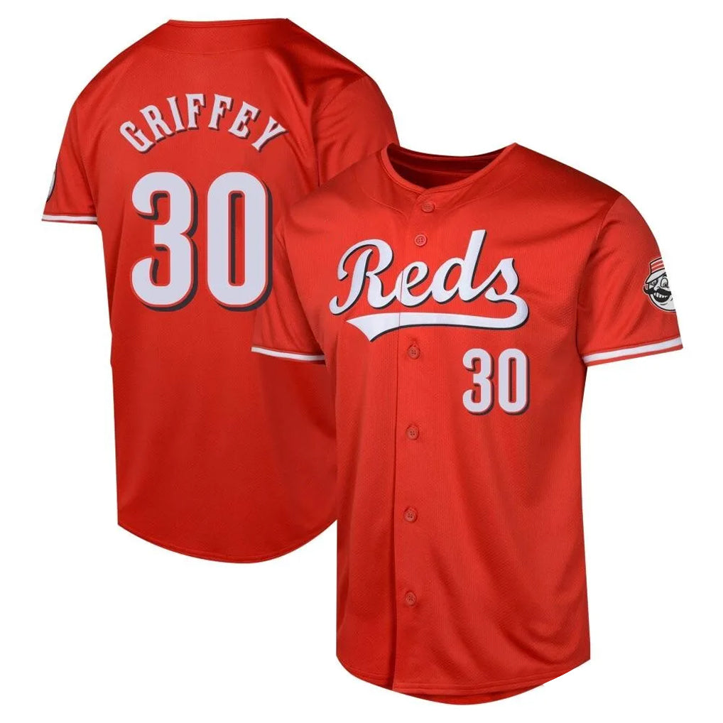Johmsee C.Reds #30 Ken Griffey Player Red 2026 City Connect Limited Home Stitched Jerseys