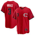 Johmsee C.Reds #3 Ke'Bryan Hayes Player Red 2026 City Connect Home Game Stitched Jerseys
