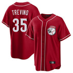 Johmsee C.Reds #3 Ke'Bryan Hayes Player Red Game Home Stitched Jerseys