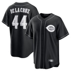 Johmsee C.Reds #44 Elly De La Cruz Player Black Home Game Stitched Jerseys