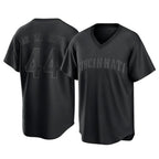 Johmsee C.Reds #44 Elly De La Cruz Player Black T-shirt Game Home Stitched Jerseys