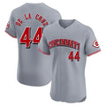 Johmsee C.Reds #44 Elly De La Cruz Player Gray Limited Elite Home Stitched Jerseys