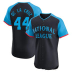 Johmsee C.Reds #44 Elly De La Cruz Player Navy Limited National League All-Star Game Stitched Jerseys