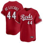 Johmsee C.Reds #44 Elly De La Cruz Player Red Home Limited Stitched Jerseys
