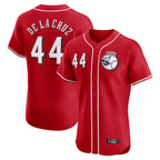 Johmsee C.Reds #44 Elly De La Cruz Player Red Limited Elite Home Game Stitched Jerseys
