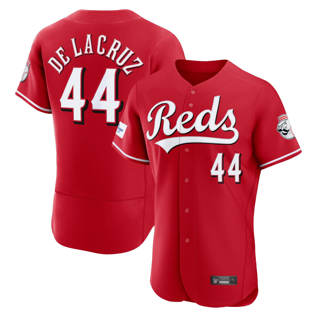 Johmsee C.Reds #44 Elly De La Cruz Player Red Limited Elite Home Stitched Jerseys