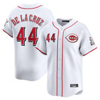 Johmsee C.Reds #44 Elly De La Cruz Player White Home Limited Stitched Jerseys