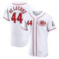 Johmsee C.Reds #44 Elly De La Cruz Player White Limited Elite Home Stitched Jerseys
