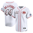 Johmsee C.Reds #44 Elly De La Cruz Player White Speedway Classic Home Limited Stitched Jerseys