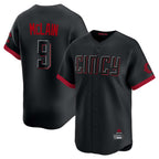Johmsee C.Reds #9 Matt McLain Player Black City Connect Home Limited Stitched Jerseys