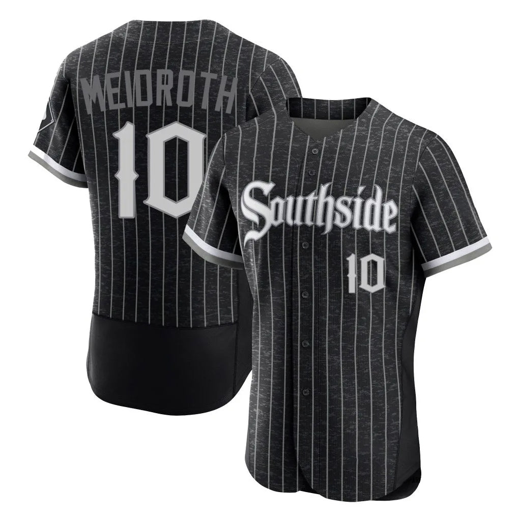 Johmsee C.White Sox #10 Chase Meidroth Player Black City Connect Limited Elite Home Stitched Jerseys