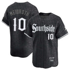 Johmsee C.White Sox #10 Chase Meidroth Player Black City Connect Limited Home Stitched Jerseys