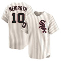 Johmsee C.White Sox #10 Chase Meidroth Player Cream Cooperstown Collection Limited Home Stitched Jerseys