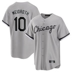 Johmsee C.White Sox #10 Chase Meidroth Player Gray Home Game Stitched Jerseys