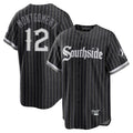 Johmsee C.White Sox #12 Colson Montgomery Player Black City Connect Home Game Stitched Jerseys