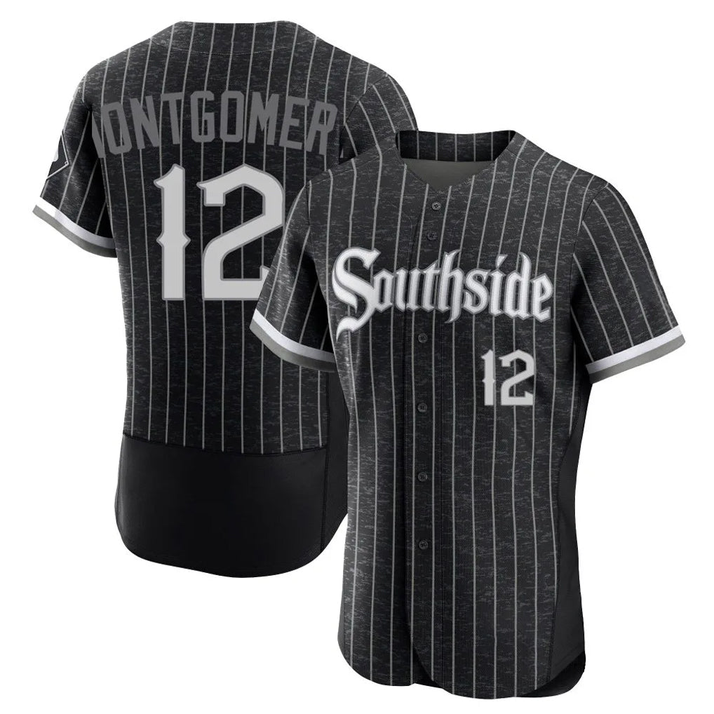 Johmsee C.White Sox #12 Colson Montgomery Player Black City Connect Limited Elite Home Stitched Jerseys