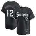 Johmsee C.White Sox #12 Colson Montgomery Player Black City Connect Limited Home Stitched Jerseys