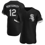 Johmsee C.White Sox #12 Colson Montgomery Player Black Limited Elite Home Stitched Jerseys