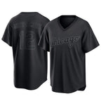 Johmsee C.White Sox #12 Colson Montgomery Player Black T-shirt Home Game Stitched Jerseys