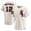 Johmsee C.White Sox #12 Colson Montgomery Player Cream Cooperstown Collection Limited Home Stitched Jerseys
