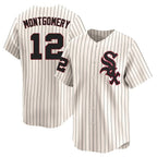 Johmsee C.White Sox #12 Colson Montgomery Player Cream Cooperstown Collection Limited Home Stitched Jerseys