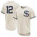 Johmsee C.White Sox #12 Colson Montgomery Player Cream Field of Dreams Limited Elite Home Stitched Jerseys
