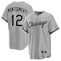 Johmsee C.White Sox #12 Colson Montgomery Player Gray Home Game Stitched Jerseys