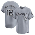 Johmsee C.White Sox #12 Colson Montgomery Player Gray Road Limited Home Stitched Jerseys