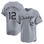 Johmsee C.White Sox #12 Colson Montgomery Player Gray Road Limited Home Stitched Jerseys