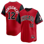 Johmsee C.White Sox #12 Colson Montgomery Player Red City Connect Limited Home Stitched Jerseys